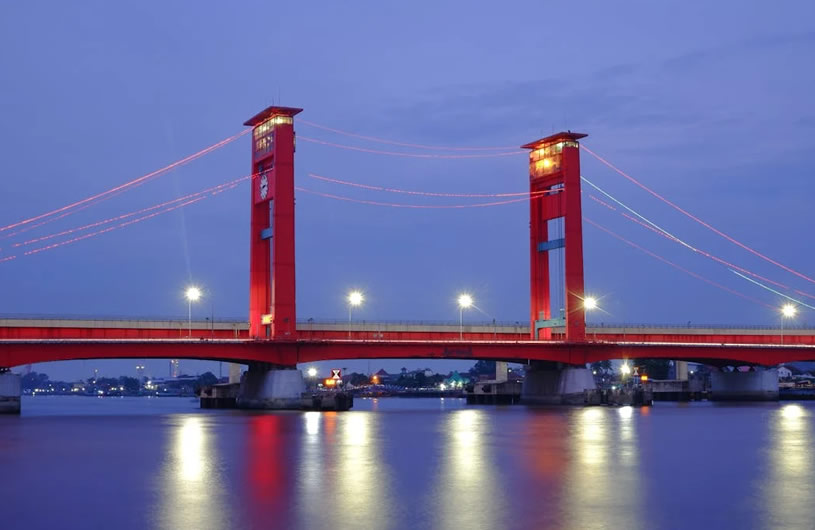 Historical and Cultural Landmarks in Palembang, Indonesia